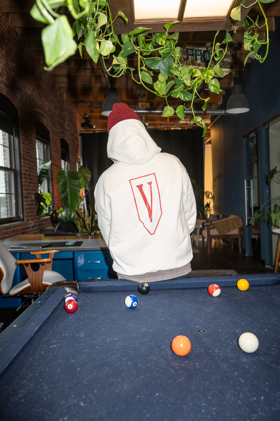 Arrival Made Hood — Natural - Deep Purple