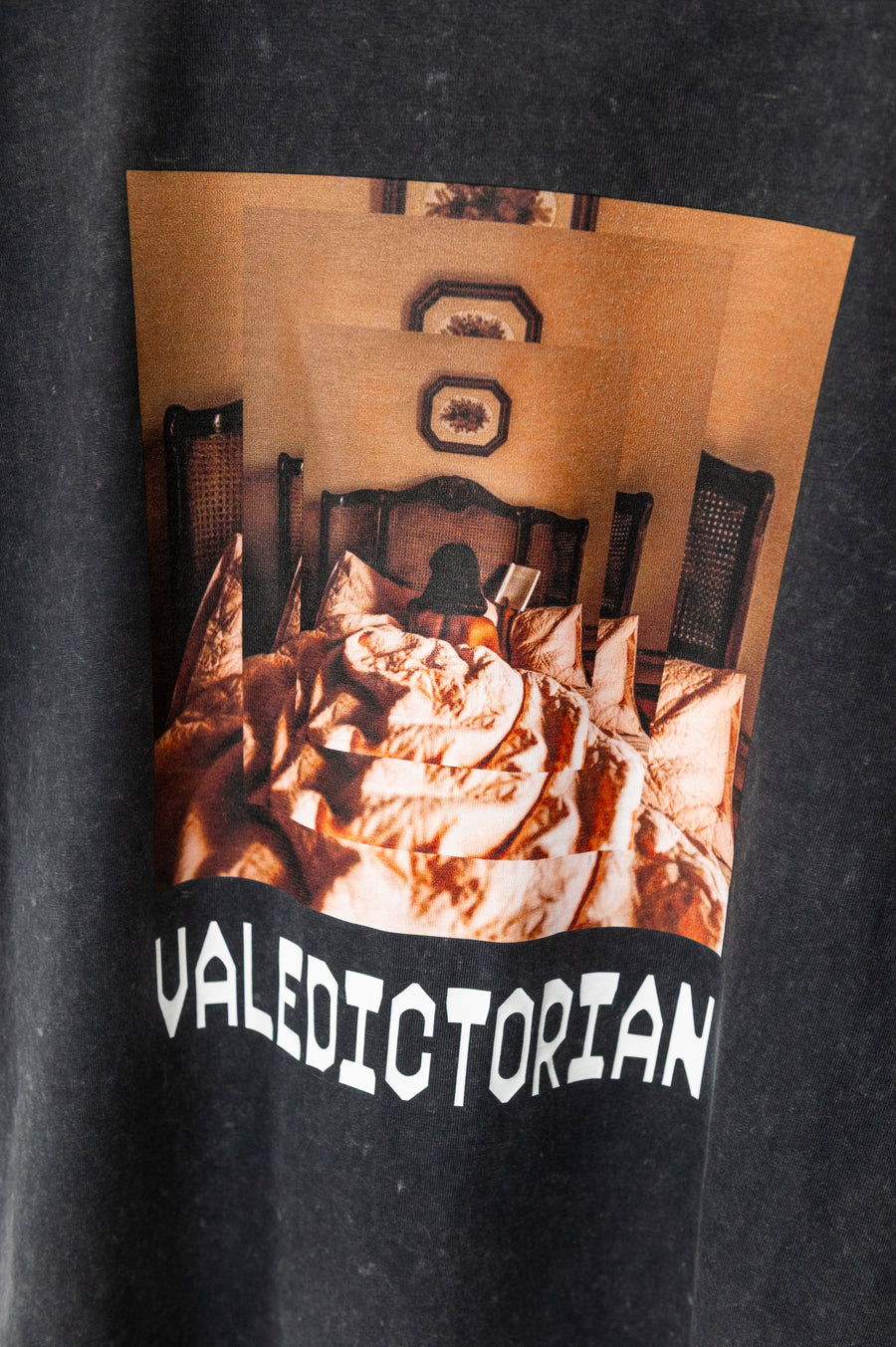 Arrival Stone Wash Heavy Tee — Black Stone